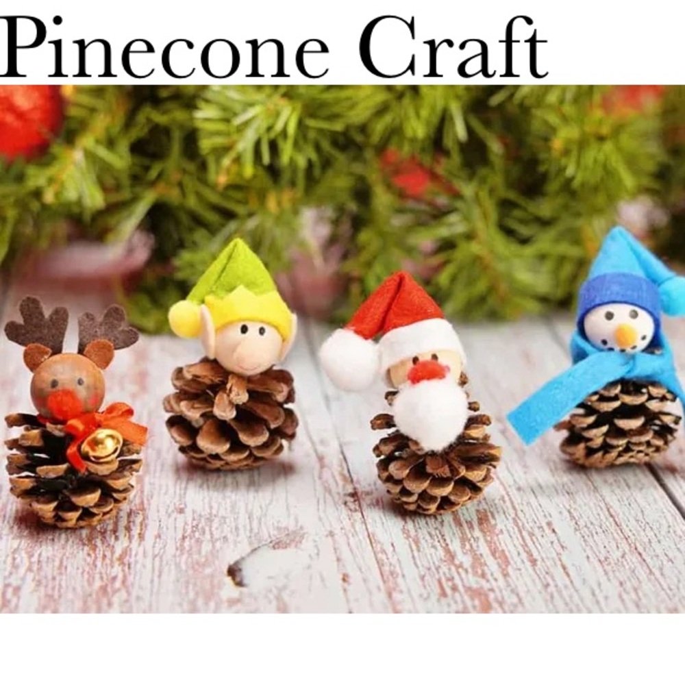 Crafting 45 Large Pinecones Berkshire Mountain White Pines assorted 3” 4” 5” - Picture 4 of 4